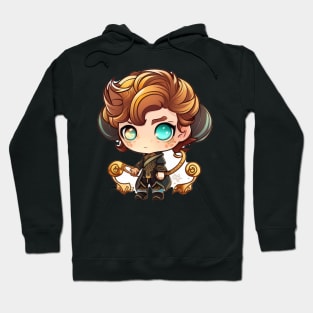 Adorable Aries: Chibi Character Zodiac Collection Hoodie